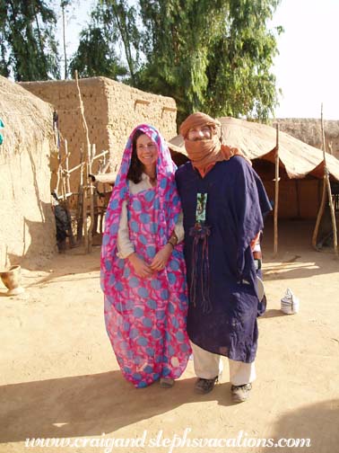 Tuareg couple Pam and Craig