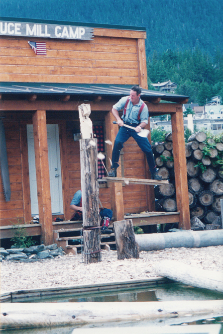 Lumberjack Show, Ketchikan