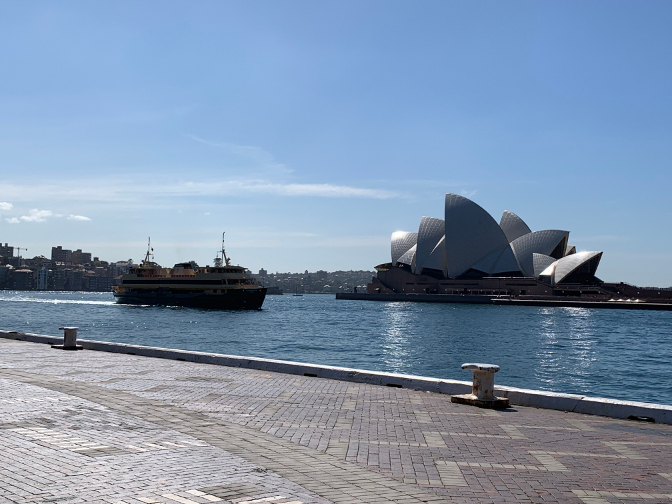 Sydney Opera House viewed from Circular Quay