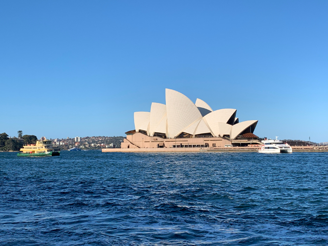 Sydney Opera House viewed from Circular Quay