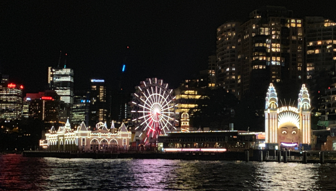 Luna Park from our Sensational Sydney Cruise