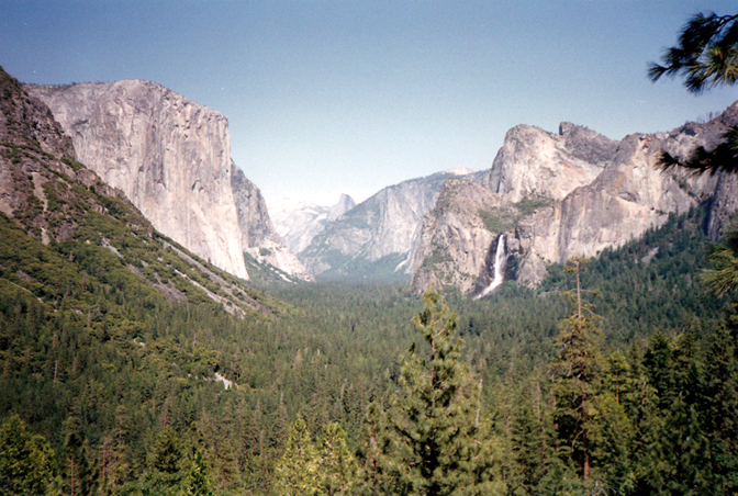 Arrival at Yosemite