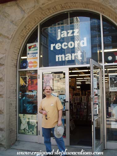Craig at Jazz Record Mart