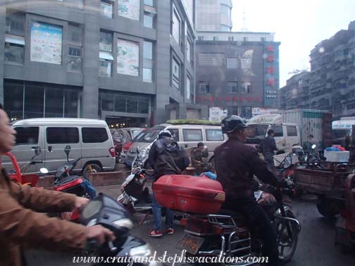 Gridlock on the way to the Guiyang post office