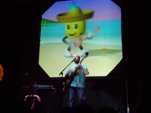 Jon Anderson and his dream vision of a pineapple in a sombrero