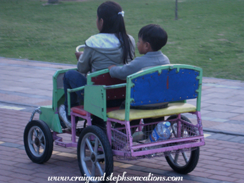 Pedal car, El Ejido Park