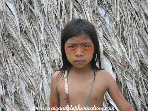 Huaorani girl