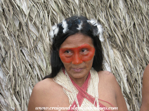 Huaorani woman
