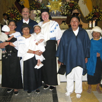 Sisa's Baptism in Morochos 2011 (blog)
