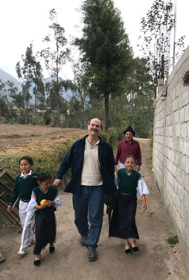 Craig, Antonio, and the kids return from school orientation