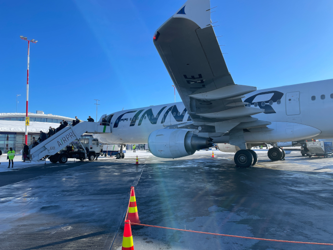 FinnAir flight