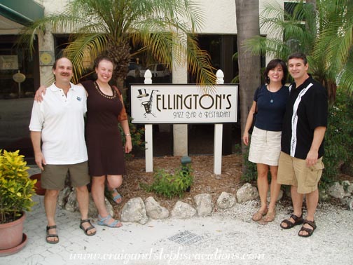 Craig, Steph, Karen, and Tom at Ellington's