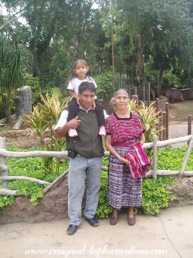 Humberto, Aracely, and Abuela