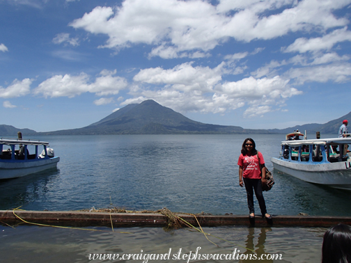 Paola at Lago Atitlan