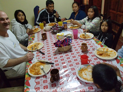 Dinner: Craig, Vanesa, Humberto, Paulina, Yasmin, Aracely
