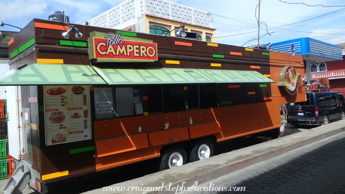 Pollo Campero food truck!
