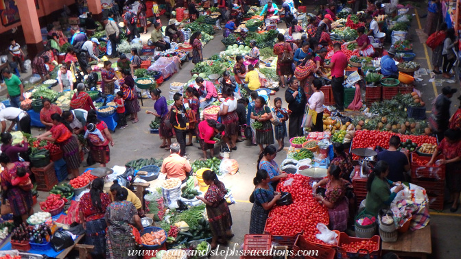 Vegetable market, Chichicastenango