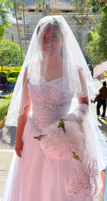 Beautiful bride Vanesa