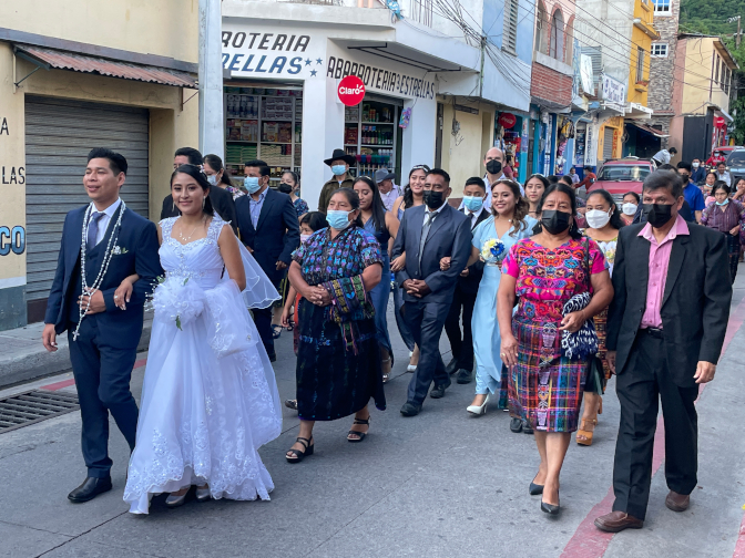 Wedding procession