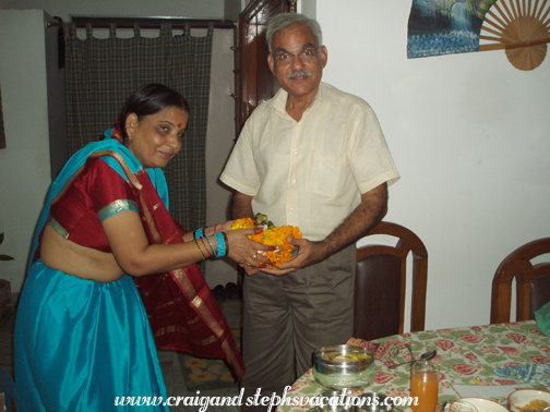 A Karva Chauth offering for Mukul