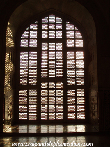 Jali screen, Taj Mahal