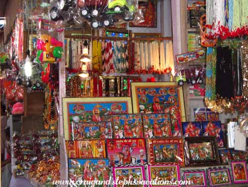 Offerings for sale at Ram Deora