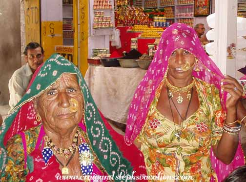 Women at Ram Deora