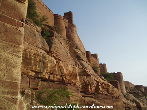 Mehrangarh Fort walls