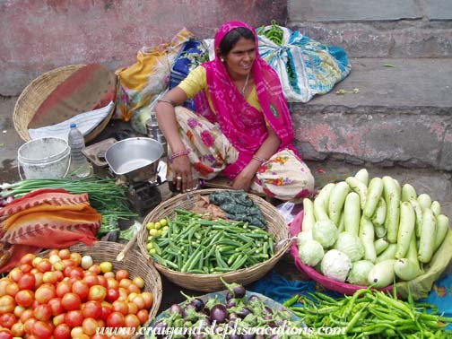 Vegetable seller, Deogarh