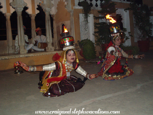 Rajasthani dancers, Deogarh Mahal