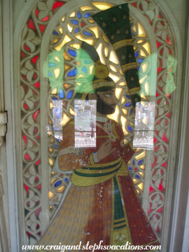 Stained glass, Udaipur City Palace