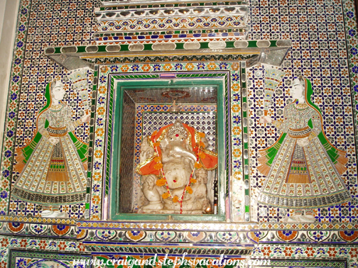 Udaipur City Palace Mosaic