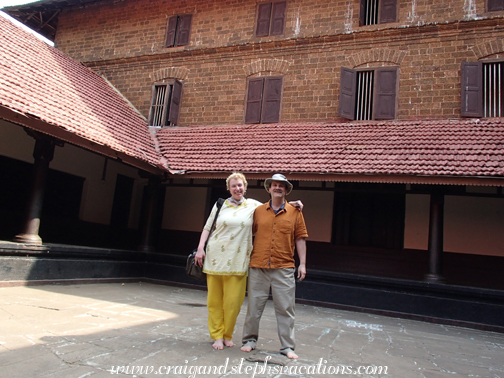Interior courtyard, Brahmin heritage house