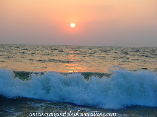 Marari Beach sunset