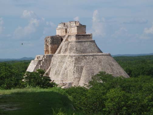 Uxmal - Pyramid of the Magician