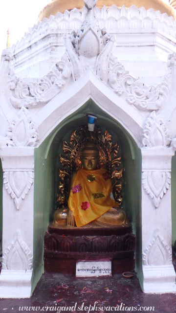 Shrine at Shwedagon Pagoda