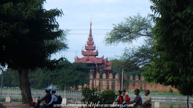 Mandalay Palace Walls