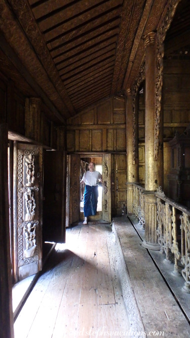 Interior of Shwenandaw Kyuang