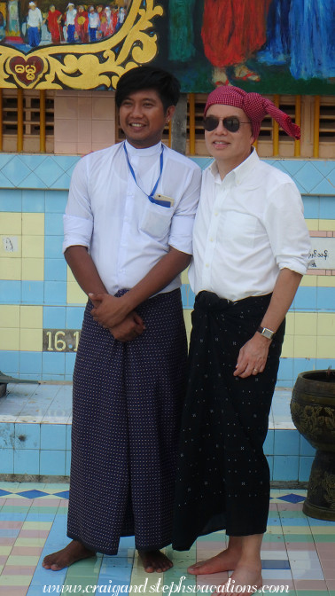 Zaw and Patrick, Ponnyashin Pagoda