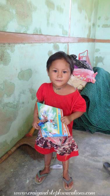 Little girl, Sa Pa Kyi Village