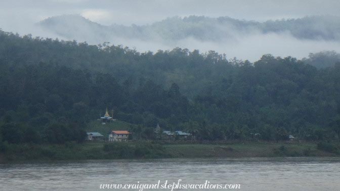 Morning fog on the Chindwin River