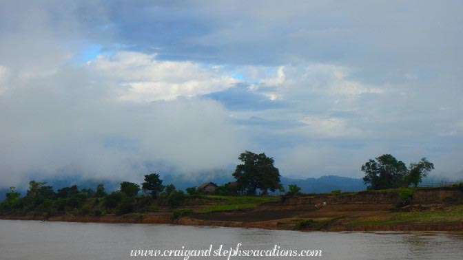 Farmland along the Chindwin River