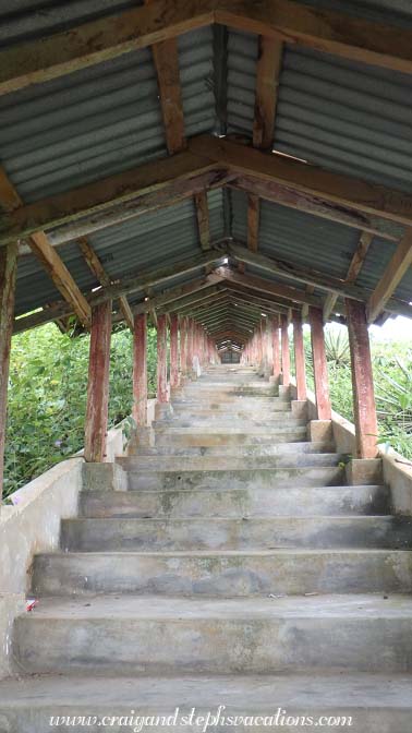 Stairs to the pagoda