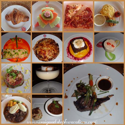 Delicious and beautiful meals we enjoyed on the Zawgi Pandaw