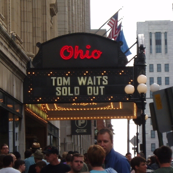 Tom Waits concert in Columbus 6/27/2008 - 6/29/2008