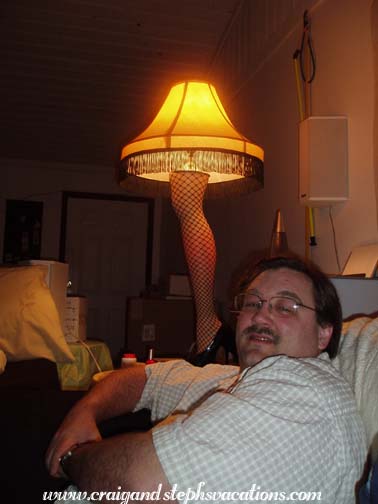 Steve and the Leg Lamp