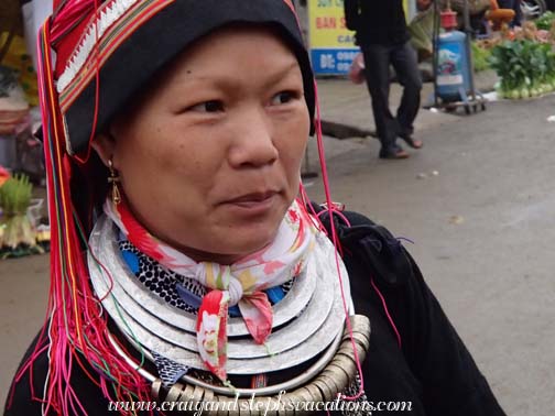 Woman at Tien Thang Market