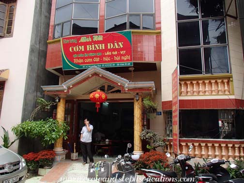 Minh Hai restaurant in Yen Minh