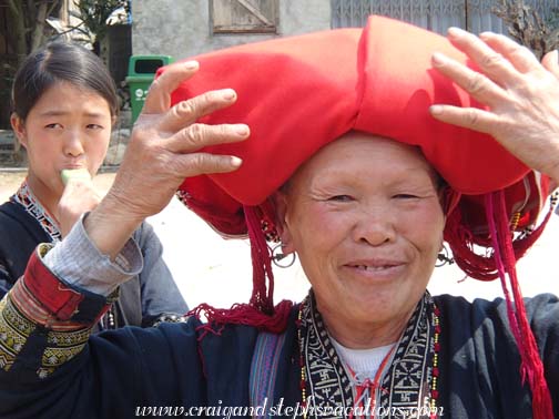 Headwear of a Red Dao elder