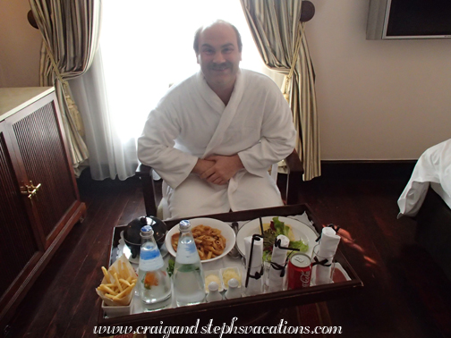 Room service at the Metropole
